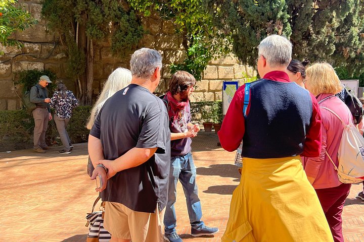 Guided tour of the Alcazar of Seville, showcasing its stunning architecture and gardens, photo 18 | wizardtrip
