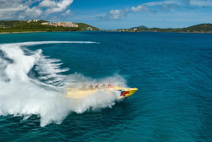 Experimenta un emocionante tour en lancha rápida por la bahía y la costa de St. Thomas, foto 8 | wizardtrip