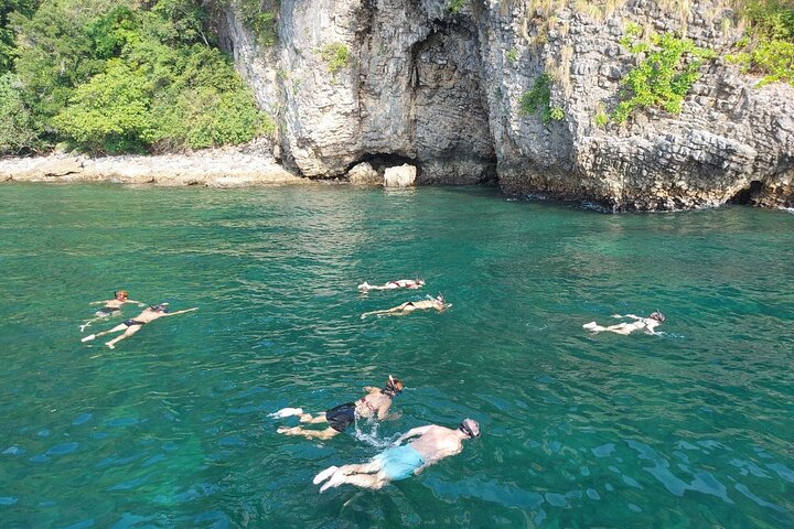 Circuit Krabi 7 Îles Coucher de Soleil & Dîner BBQ en bateau thaïlandais, avec îles, plages, plongée et coucher de soleil, photo 9 | wizardtrip