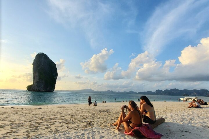 Circuit Krabi 7 Îles Coucher de Soleil & Dîner BBQ en bateau thaïlandais, avec îles, plages, plongée et coucher de soleil, photo 11 | wizardtrip