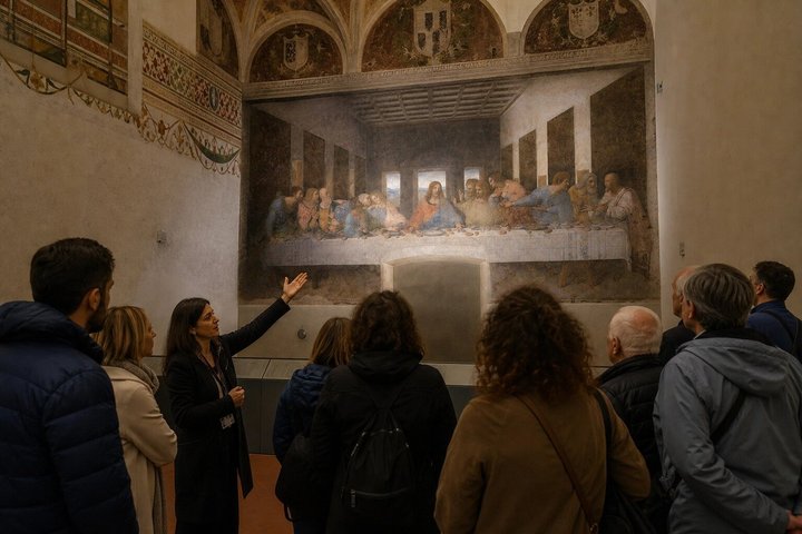 Última Ceia de Milão e S. Maria delle Grazie Tour Sem Fila | wizardtrip