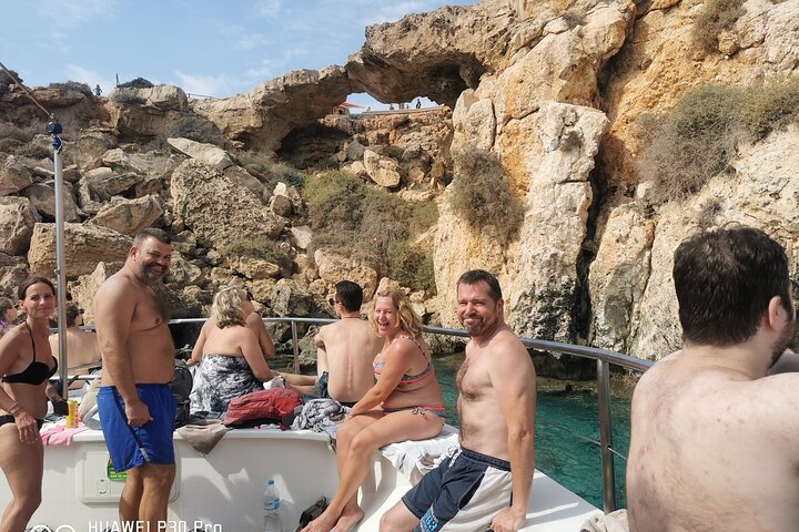 Bådcruise til Blue Lagoon og Turtle Cove i Ayia Napa, Cypern, med svømning og snorkling, foto 8 | wizardtrip