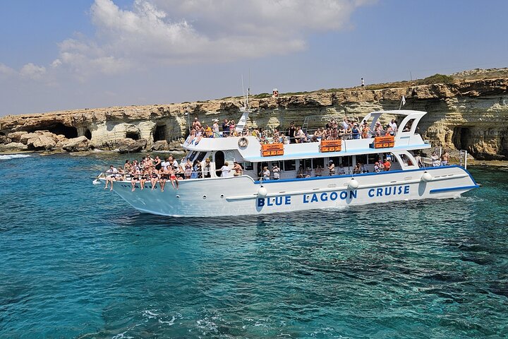 Bådcruise til Blue Lagoon og Turtle Cove i Ayia Napa, Cypern, med svømning og snorkling, foto 9 | wizardtrip
