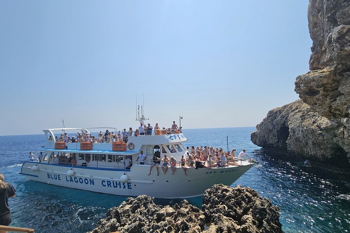 Bådcruise til Blue Lagoon og Turtle Cove i Ayia Napa, Cypern, med svømning og snorkling, foto 10 | wizardtrip