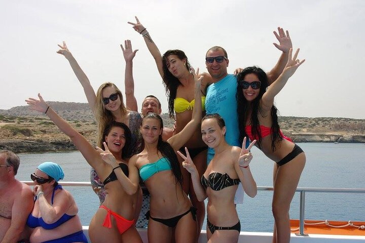 Bådcruise til Blue Lagoon og Turtle Cove i Ayia Napa, Cypern, med svømning og snorkling, foto 11 | wizardtrip