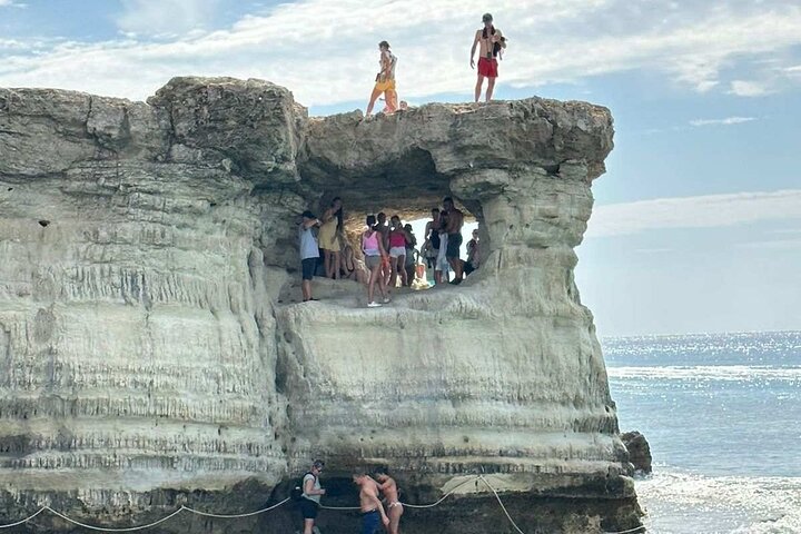 Bådcruise til Blue Lagoon og Turtle Cove i Ayia Napa, Cypern, med svømning og snorkling, foto 18 | wizardtrip