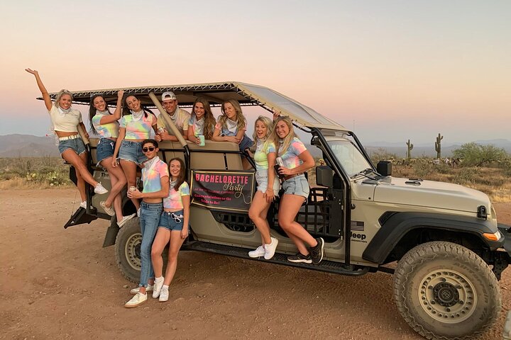 Passeio de Jeep off-road ao pôr do sol no Deserto Sonoro perto de Scottsdale, Arizona, foto 6 | wizardtrip