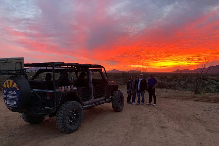 Passeio de Jeep off-road ao pôr do sol no Deserto Sonoro perto de Scottsdale, Arizona, foto 7 | wizardtrip