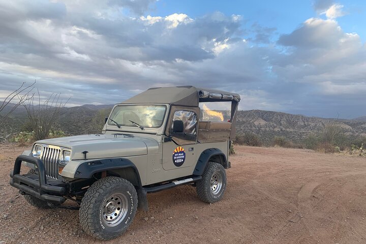 Passeio de Jeep off-road ao pôr do sol no Deserto Sonoro perto de Scottsdale, Arizona, foto 12 | wizardtrip