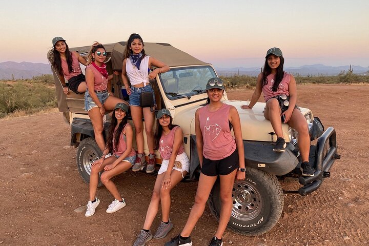 Passeio de Jeep off-road ao pôr do sol no Deserto Sonoro perto de Scottsdale, Arizona, foto 13 | wizardtrip