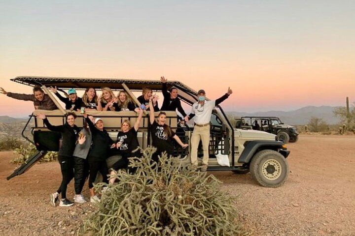 Passeio de Jeep off-road ao pôr do sol no Deserto Sonoro perto de Scottsdale, Arizona, foto 14 | wizardtrip