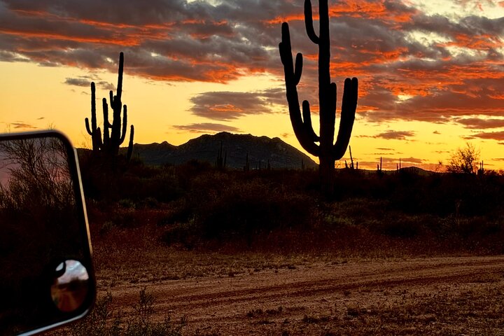 Passeio de Jeep off-road ao pôr do sol no Deserto Sonoro perto de Scottsdale, Arizona, foto 18 | wizardtrip