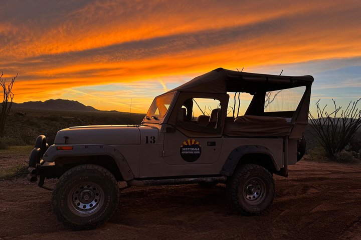 Passeio de Jeep off-road ao pôr do sol no Deserto Sonoro perto de Scottsdale, Arizona, foto 25 | wizardtrip