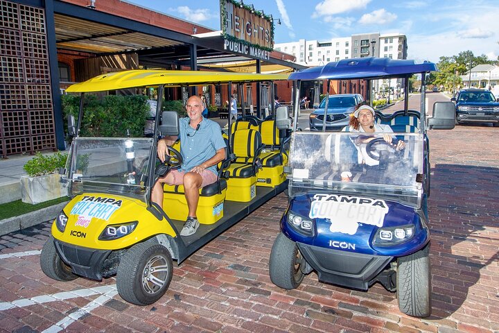 Udforsk Tampas livlige bybillede og vartegn på en guidet golfvognstur, foto 15 | wizardtrip