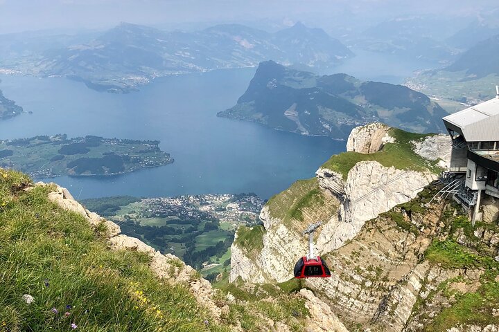 Le Pilatus et croisière sur le lac des Quatre-Cantons | Petit groupe depuis Lucerne | wizardtrip