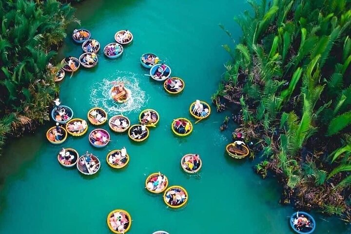 Hoi An Basket Boat Ride in Water Coconut Forest | wizardtrip