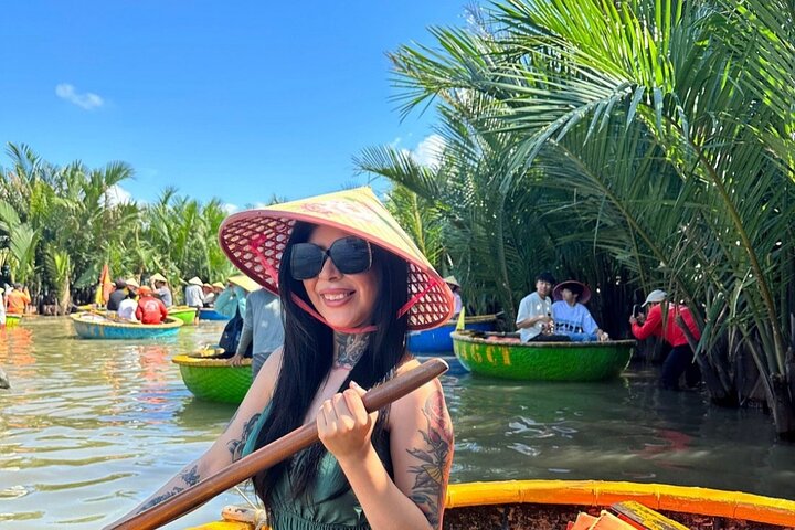 Opplev en tradisjonell kurvbåttur gjennom Hoi Ans vannkokosnøttskog, Vietnam, foto 21 | wizardtrip