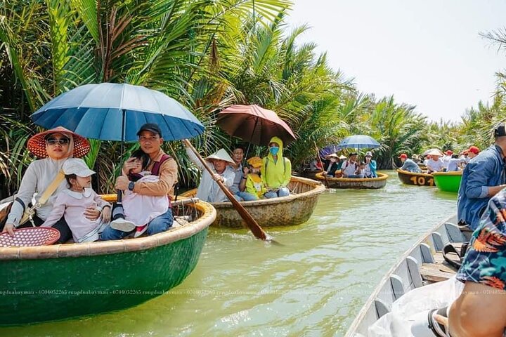 Opplev en tradisjonell kurvbåttur gjennom Hoi Ans vannkokosnøttskog, Vietnam, foto 27 | wizardtrip