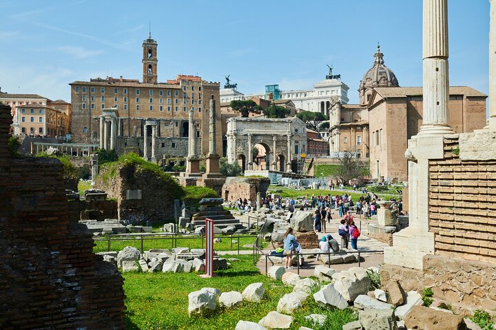 Tour privato guidato dell'iconico Colosseo, Foro Romano e Palatino di Roma, foto 12 | wizardtrip