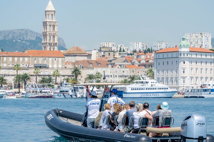 Excursion en hors-bord vers le Blue Lagoon, Trogir et l'île de Šolta au départ de Split, Croatie, photo 7 | wizardtrip