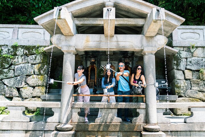 Une visite guidée en bus présentant le sanctuaire emblématique de Fushimi Inari à Kyoto, la forêt de bambous d'Arashiyama, Kinkaku-ji et Kiyomizu-dera, photo 16 | wizardtrip