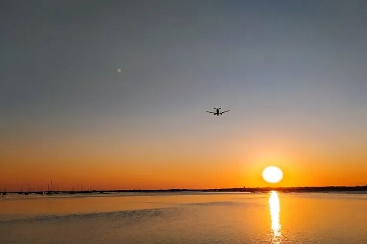 Desfrute de um belo cruzeiro ao pôr do sol num catamarã no parque natural da Ria Formosa, perto de Faro, Portugal, foto 6 | wizardtrip