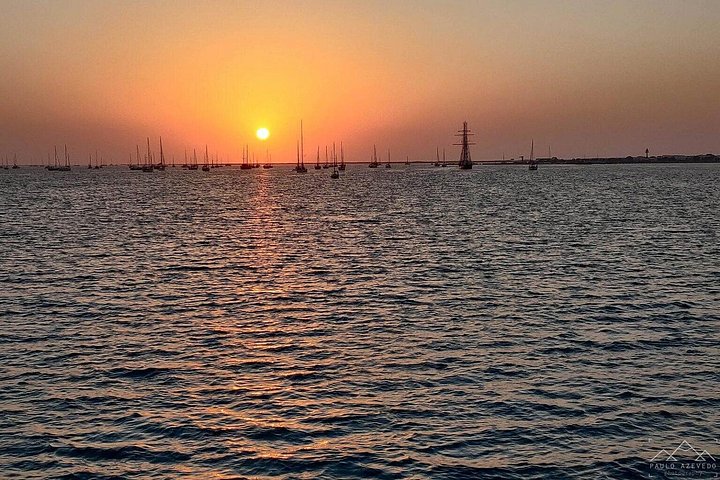 Desfrute de um belo cruzeiro ao pôr do sol num catamarã no parque natural da Ria Formosa, perto de Faro, Portugal, foto 11 | wizardtrip