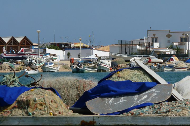 Katamarantur i Ria Formosa naturpark, besøker øyer som Culatra og Deserta fra Faro, Portugal, foto 7 | wizardtrip