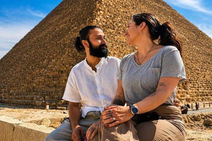 Privat tur till Gizaplatån med kamelritt och guide i Kairo, Egypten, foto 15 | wizardtrip