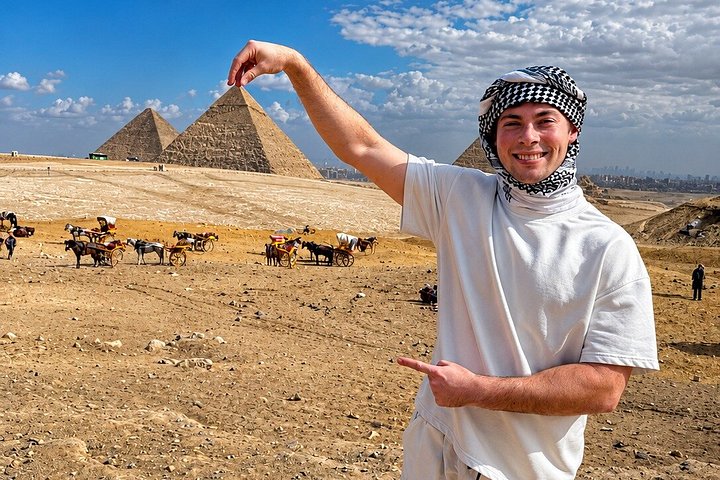 Privat tur till Gizaplatån med kamelritt och guide i Kairo, Egypten, foto 28 | wizardtrip