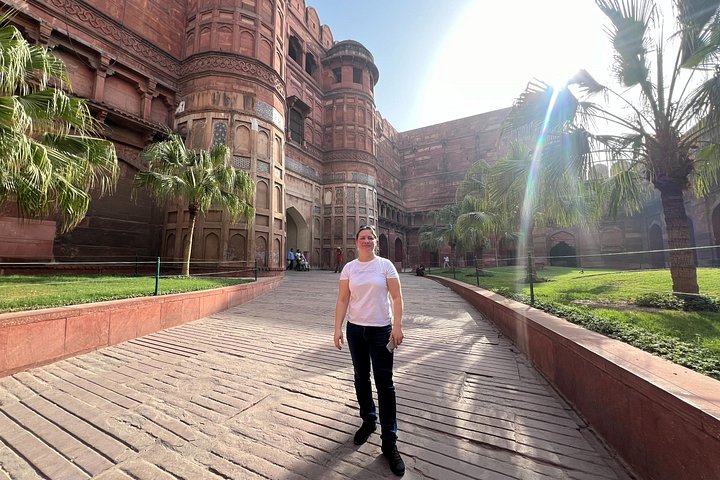 Privérondleiding met gids van de Taj Mahal en Agra Fort vanuit Delhi met 5-sterrenlunch, foto 10 | wizardtrip