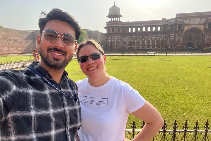 Privérondleiding met gids van de Taj Mahal en Agra Fort vanuit Delhi met 5-sterrenlunch, foto 11 | wizardtrip