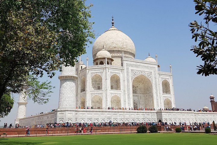 Privérondleiding met gids van de Taj Mahal en Agra Fort vanuit Delhi met 5-sterrenlunch, foto 25 | wizardtrip
