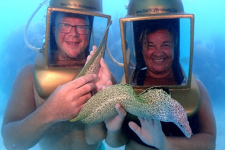 Hartley Helmet Diving in Bermuda | wizardtrip