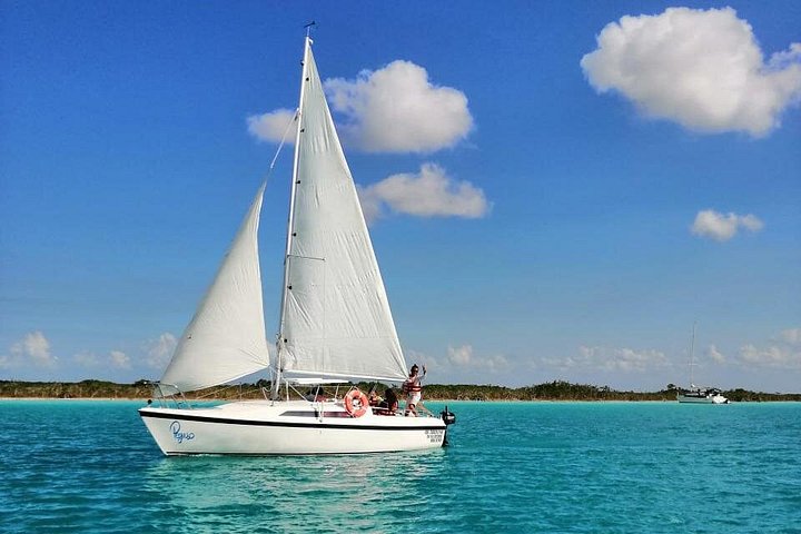 Tour en voilier sur le lagon des 7 Couleurs à Bacalar, Mexique, photo 15 | wizardtrip