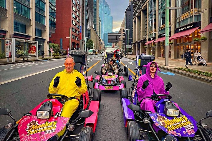 Sensatiezoekers genieten van een levendige go-kart tour langs beroemde bezienswaardigheden van Tokio zoals Skytree en Akihabara, foto 6 | wizardtrip