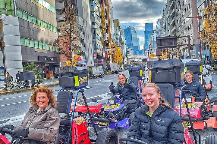 Sensatiezoekers genieten van een levendige go-kart tour langs beroemde bezienswaardigheden van Tokio zoals Skytree en Akihabara, foto 8 | wizardtrip