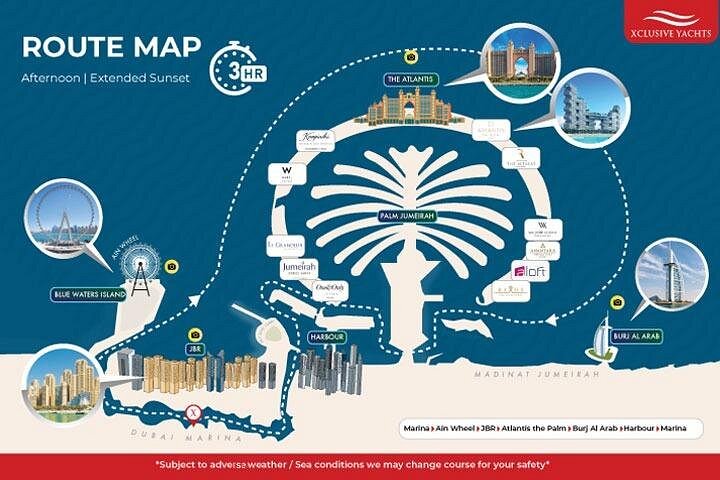 Luxe jachtcruise in Dubai Marina, langs iconische bezienswaardigheden zoals de Burj Al Arab, foto 28 | wizardtrip