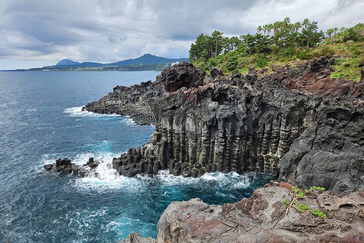 Entdecken Sie die atemberaubende Südwestküste von Jeju, von Vulkanfelsen bis zu ruhigen Teefeldern, auf einer geführten Tagestour, Foto 9 | wizardtrip