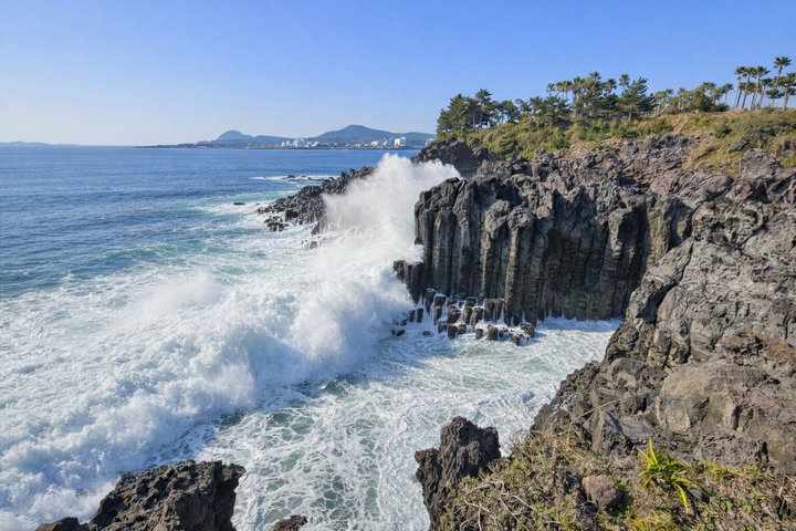 Entdecken Sie die atemberaubende Südwestküste von Jeju, von Vulkanfelsen bis zu ruhigen Teefeldern, auf einer geführten Tagestour, Foto 12 | wizardtrip