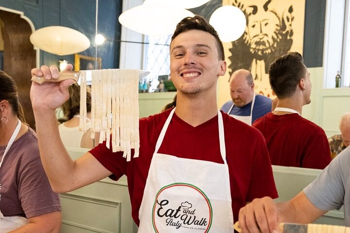 Aula de culinária italiana prática em Roma, fazendo massa fresca e tiramisù, foto 8 | wizardtrip