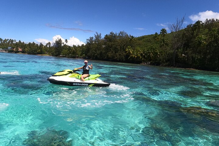 Spännande 3-timmars jetskitur på Moorea, utforska bukter och simma med marint liv, foto 8 | wizardtrip