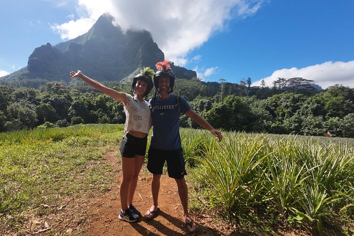 Passeio de ATV em Moorea, explorando campos de ananás, baías e montanhas, foto 7 | wizardtrip