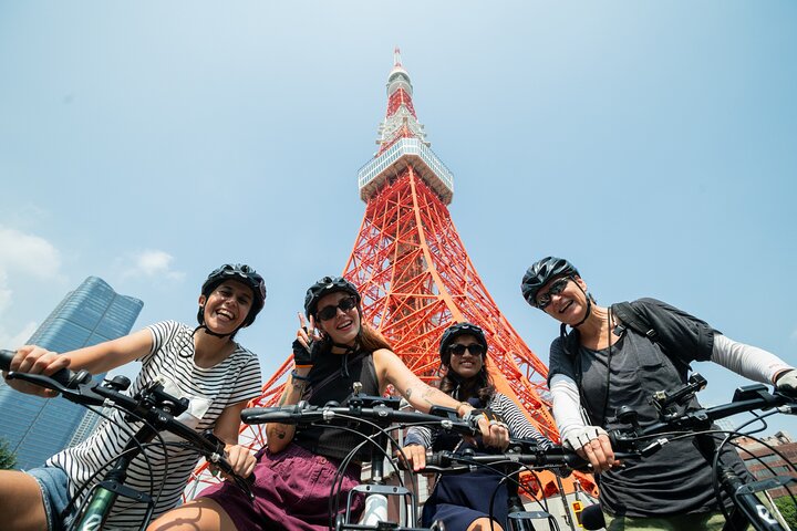 Tokyo Top Highlights 3 uur E-bike Tour met Gids | wizardtrip