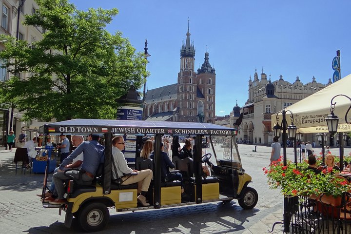 Krakow Grand City Tour by golf cart - All 3 districts | wizardtrip