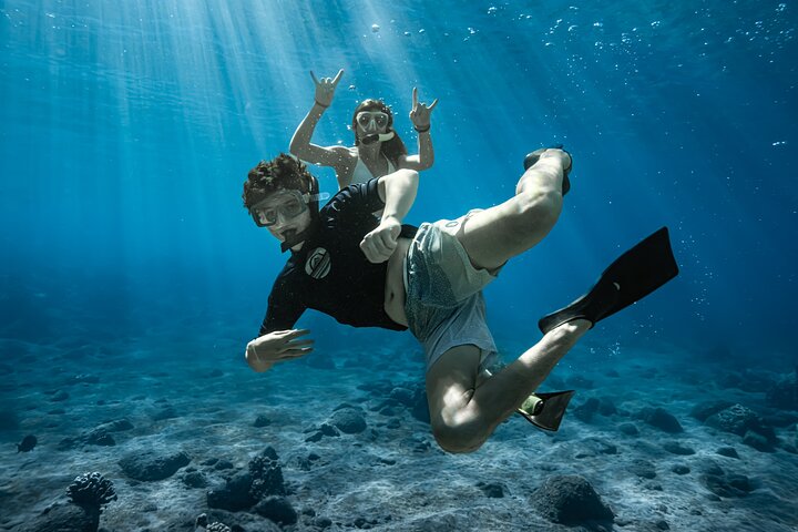 マウイ島のカヤック＆シュノーケルツアー、ウミガメと海岸線の景色、写真19 | wizardtrip