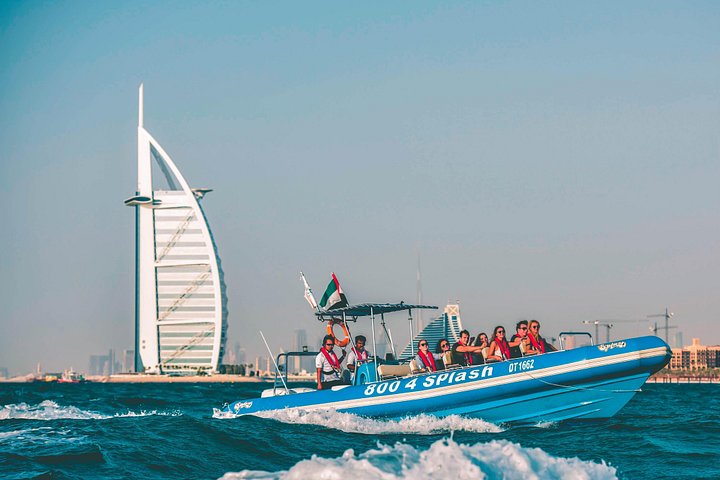Opwindende speedboottour in Dubai met Marina, Burj Al Arab en Atlantis, foto 7 | wizardtrip
