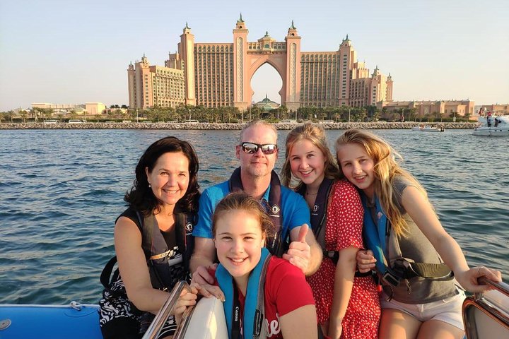 Opwindende speedboottour in Dubai met Marina, Burj Al Arab en Atlantis, foto 13 | wizardtrip