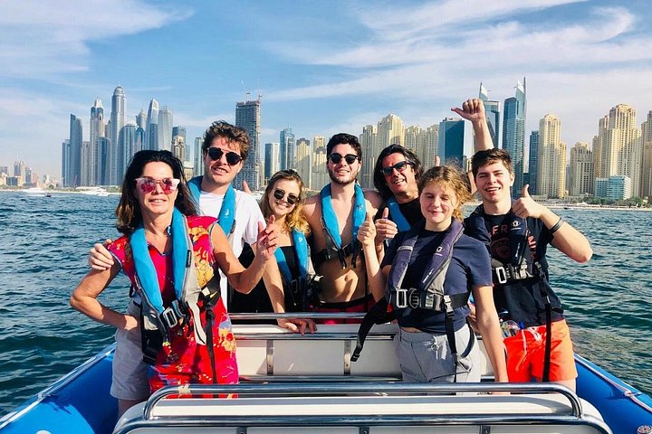 Opwindende speedboottour in Dubai met Marina, Burj Al Arab en Atlantis, foto 14 | wizardtrip