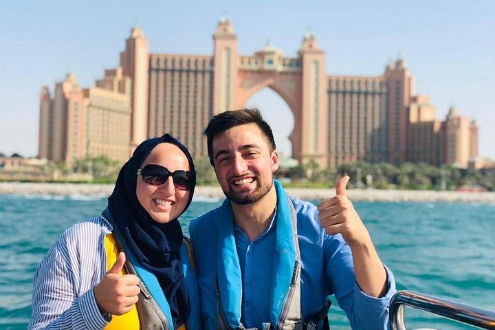 Opwindende speedboottour in Dubai met Marina, Burj Al Arab en Atlantis, foto 20 | wizardtrip